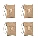 DXIA 4Pack Sac de Purification D'air,Charbon de Bambou Désodorisant Purificateur D’air, Désodorisant de Voiture, Sacs de Purificateur, pour Réfrigérateur, Voitures, Placard, Cuisines