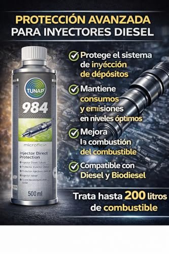 Aditivo diésel 500 ml de alta ingeniería ROA2 protector de inyectores 2