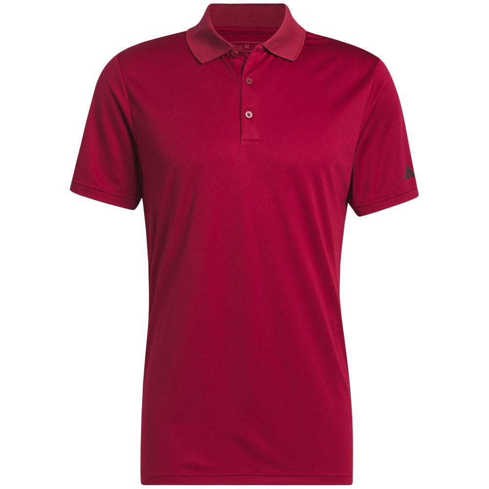 adidas Men's Adi Performance Polo Shirt, Burgundy 24, Large