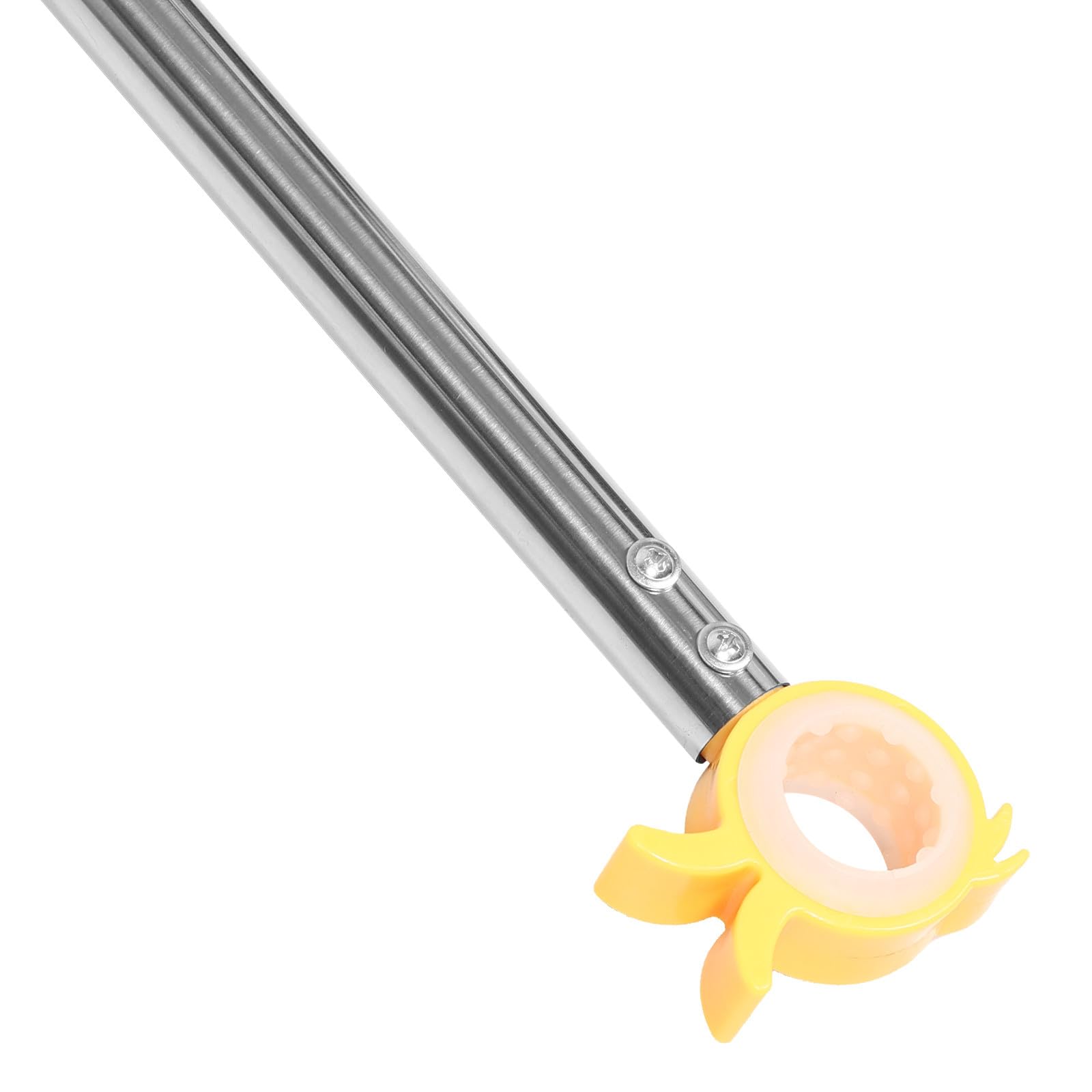 Tige télescopique pour fenêtre de toit : baguette de traction de rideau de 1,88 mètre, levier de commande d’ouverture de fenêtre – perche extensible en forme de tête de caneton pour