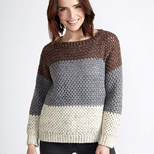 CARON SIMPLY SOFT TWEEDS - 141G- GREY HEATHER, GREY HEATHER TWEED - Image 4