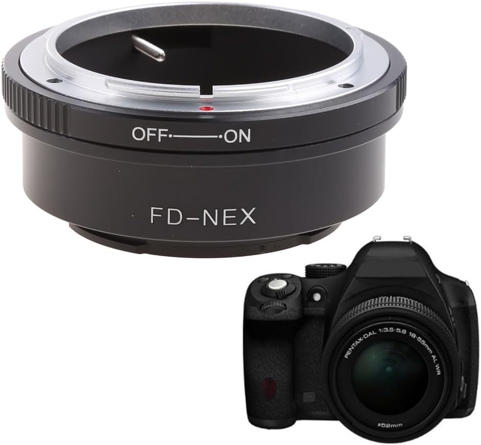 Adapter Mount Ring Mount for FD Lens to NEX E NEX-3 NEX-5 NEX-VG10 Accessories
