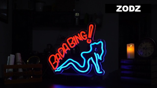Amazon.com: Bada Girls Neon Sign for Wall Décor Dimmable Bing