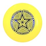 INGEAR Start Runner Glow in The Dark Ultimate Frisbee Disc 175 Grams Disc Golf Disc (Yellow)