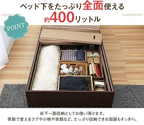 Amazon｜ベッド ベッドフレーム シングル ブラック 黒 ヘッドレス 長さ
