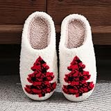 Pantoffeln Damen Warme Hausschuhe Warm Winterpantoffel Wolle Winter Damenhausschuhe Baumwolle Fell...