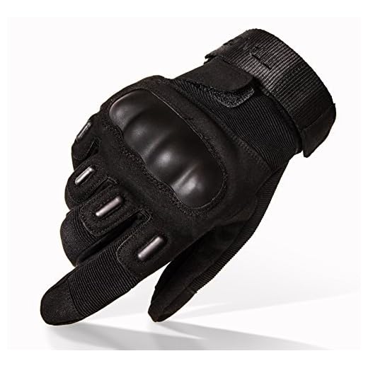TitanOPS Tactical Gloves - Full Finger Airsoft Gloves