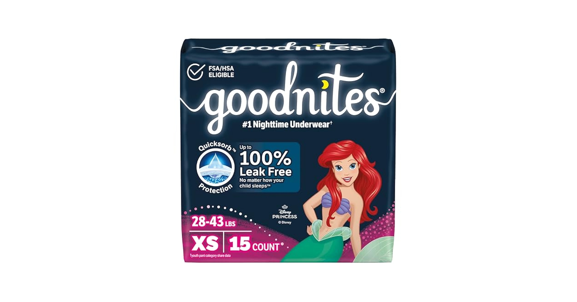 Amazon.com: Goodnites Girls' Nighttime Bedwetting Underwear