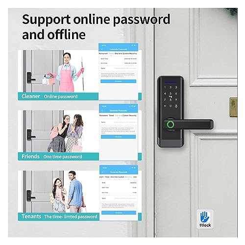 Serrure de porte intelligente Bluetooth TTLock pour ne plus perdre vos clés