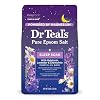 Dr Teal’s Pure Epsom Salt Soak, Sleep Blend with Melatonin, Lavender & Chamomile Essential Oils, 3 lbs