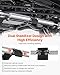 VEVOR Dual Steering Stabilizer, for 2007-2018 Jeep Wrangler JK, Dual Steering Stabilizer Kit Fits with 2 Inches of Suspension Lift or Higher, Enhanced Control & Reduced Vibration, Easy Installation