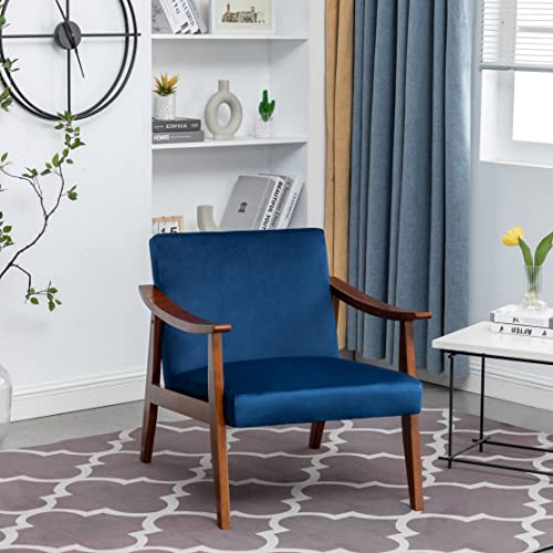 Sillón Plegable Terciopelo Azul oscuro miniatura 4