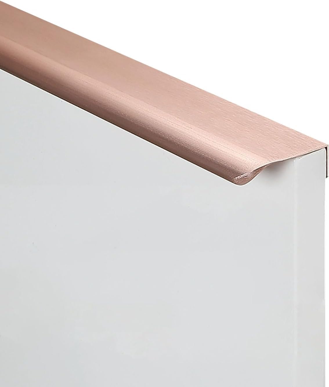Tnbccxn One Color Cabinet Handles, Concealed Handles, Finger Edge Pull,2 Pcs Drawer Invisible Handle(Length 300Mm)