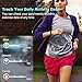 HuaWise Fitness Tracker, Activity Tracker Watch with Sleep Monitor, Waterproof Smart Health Tracker with Step Counter, Calorie Counter, Pedometer Watch Band for Men and Women Gifts