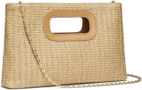 Top Handle Clutch Handbags for Women,Summer Clutch Purse with Han...