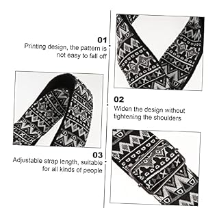 FAVOMOTO 1 PC Diagonale Sangle De Guitare Ukulélé Sangle De Guitare Duarble Guitare Ceinture À La Mode Sangle De Guitare Ceinture De Mode Ceinture En Cuir Électrique Guitare Accessoires - Les Beatles, Paul McCartney, John Lennon, RIngo Starr, George Harrison FAVOMOTO 1 PC Diagonale Sangle De Guitare Ukulélé Sangle De Guitare Duarble Guitare Ceinture À La Mode Sangle De Guitare Ceinture De Mode Ceinture En Cuir Électrique Guitare Accessoires – Image 2