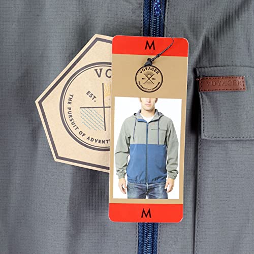 Voyager Men's Windwear Jacket (Gunmetal Medium)3