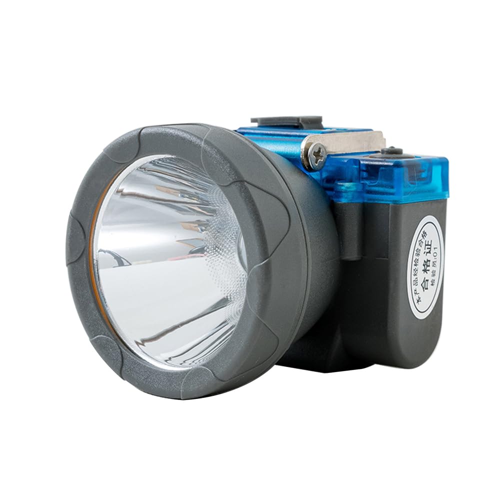 Bezpieczna lampa górnicza, super jasna lampa LED górnicza Wodoodporna latarka czołowa z możliwością ładowania, latarka Przeciwwybuchowa, twardy kapelusz, reflektor do kopalń węgla