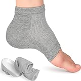 Height Max Socks, Height Max Insoles 3 inches, Invisible Shoe Lift Heel Pads, Half Height Increase Insoles, Height Increase Socks for Women Men (3.5cm, Gray)