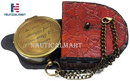Brújula de Latón NauticalMart con Estuche miniatura 5