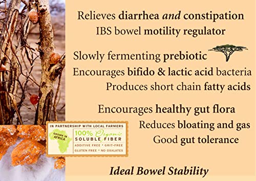 Heather's Tummy Fiber Organic Acacia Senegal for IBS, 16 Ounce Canister - Thumbnail 5