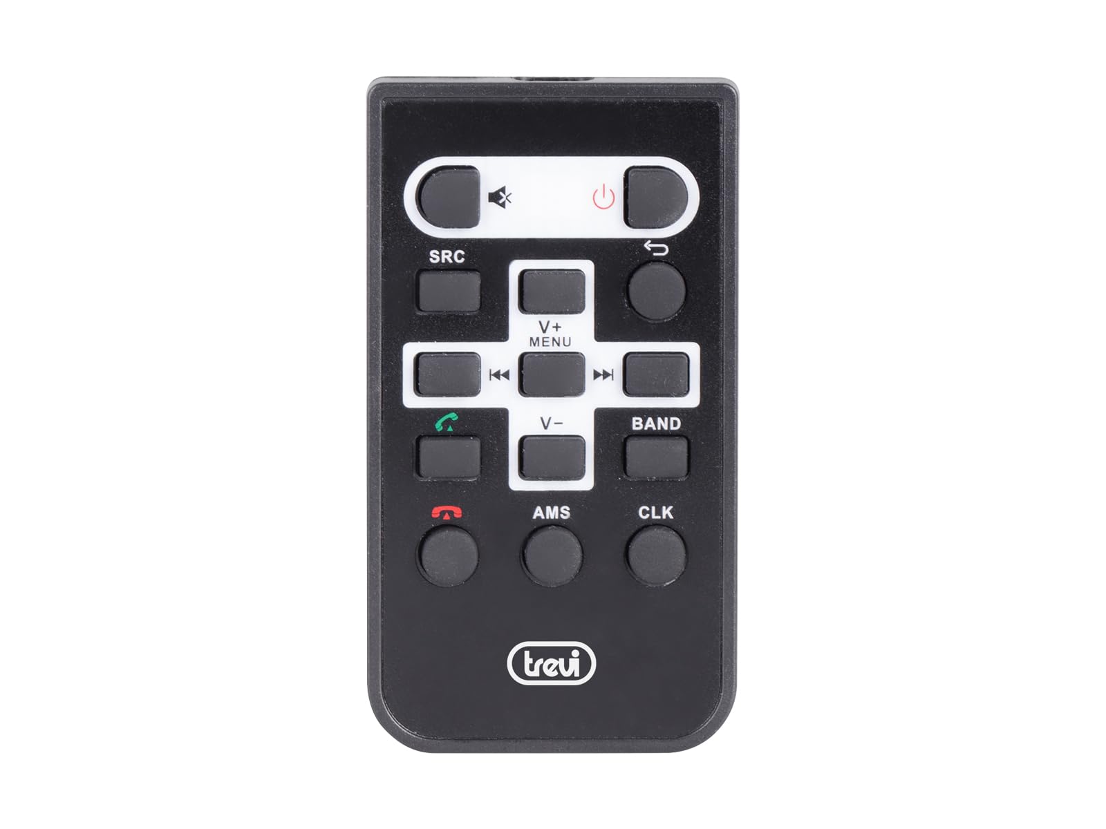 Trevi MDV 6370 DAB Autoradio 2 DIN Touchscreen 6.6” con Ricevitore Digitale, Android Auto e Apple CarPlay Wireless, USB-C Fast Charge, AUX-IN, Mirror Link, Vivavoce, Telecomando, Antenna Inclusa