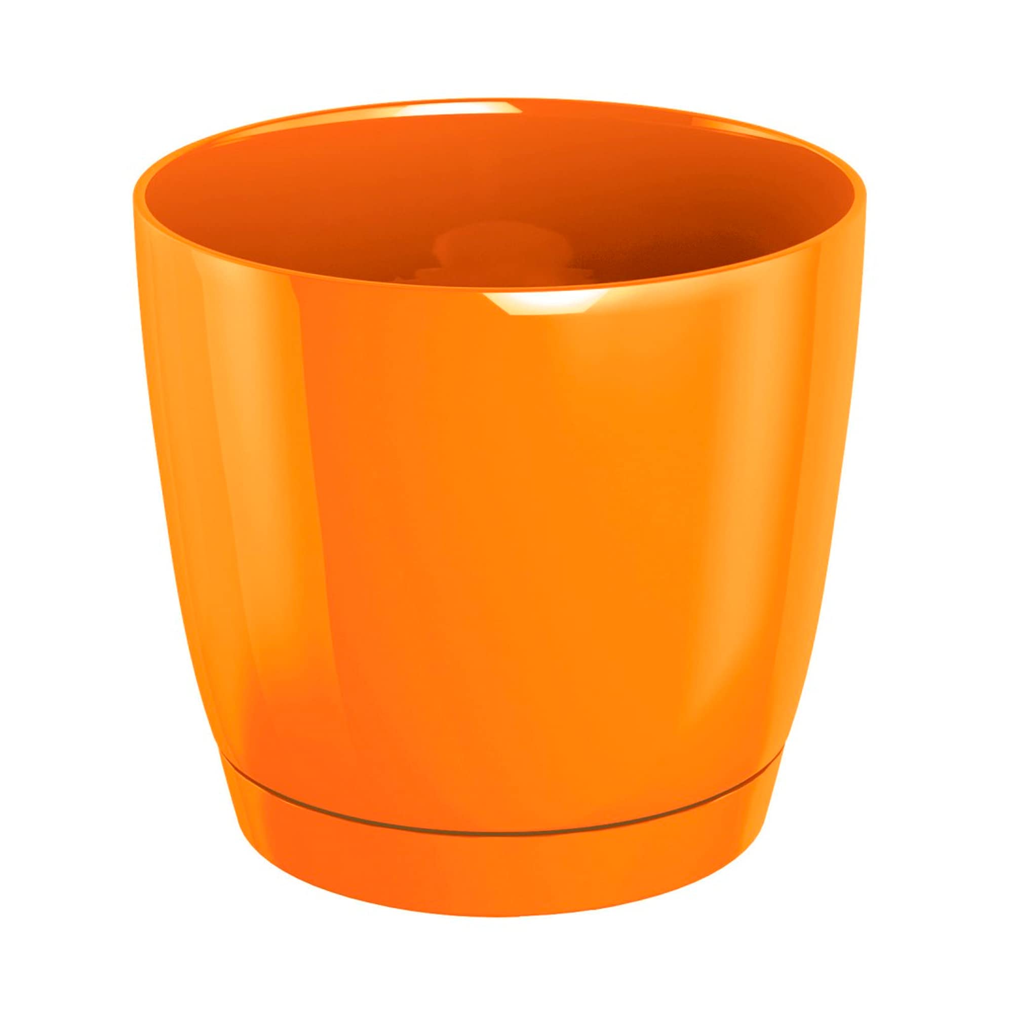 Vaso COUBI 12 Arancione – 0,8L, H11cm, Diametro 12 Cm, Plastica Prosperplast - 5