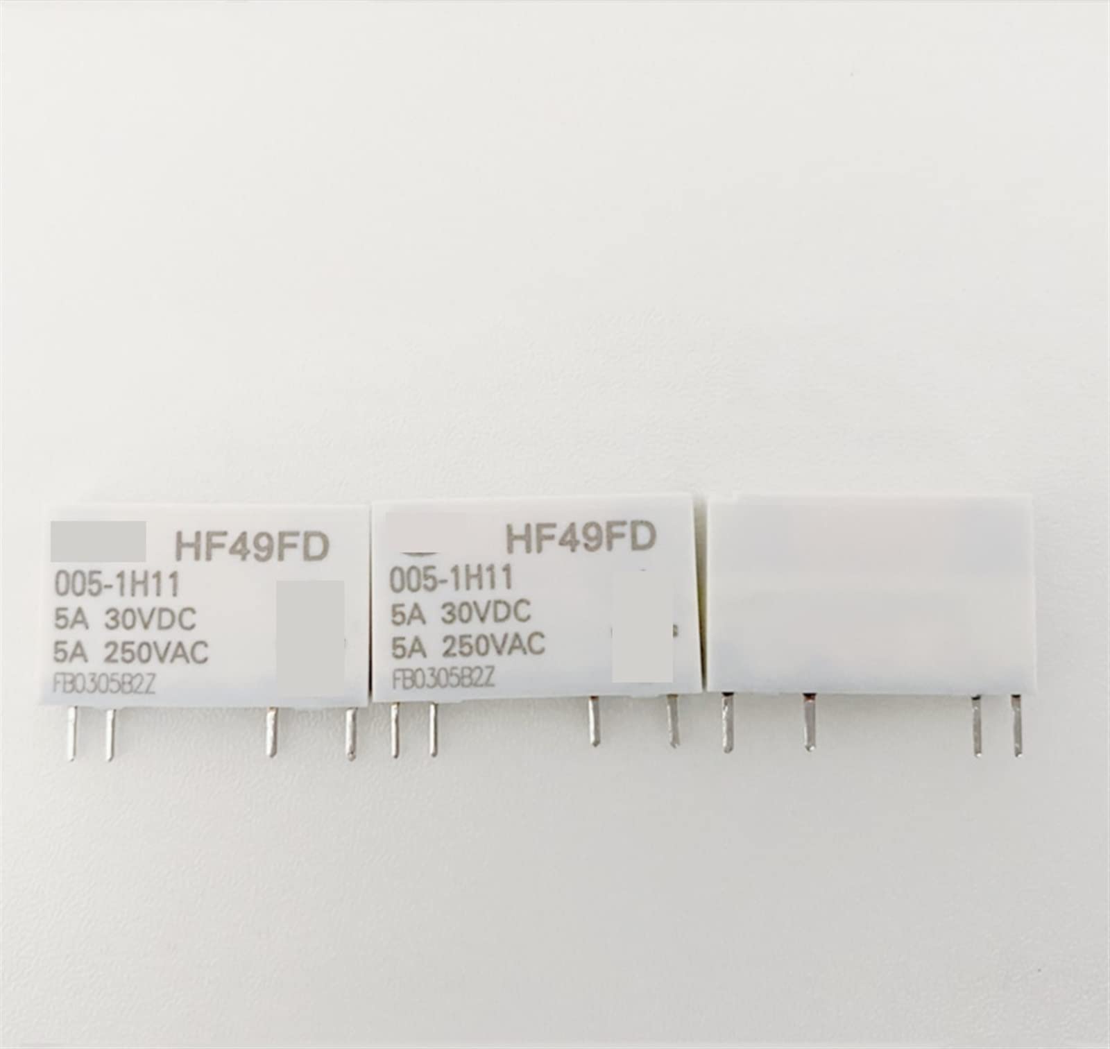 GJZIFGFWQ 5Pcs Small Power Relay Hf49fd-005-1h12 Hf49fd 012-1h2 024-1h12 Dc5v 12v 24v(HF49FD-005-1H12)