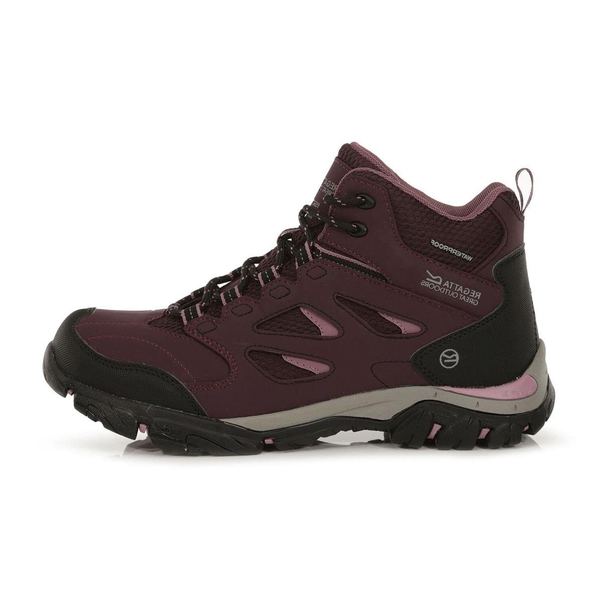 Regatta Holcombe Iep Mid, Walking Shoe para Mujer