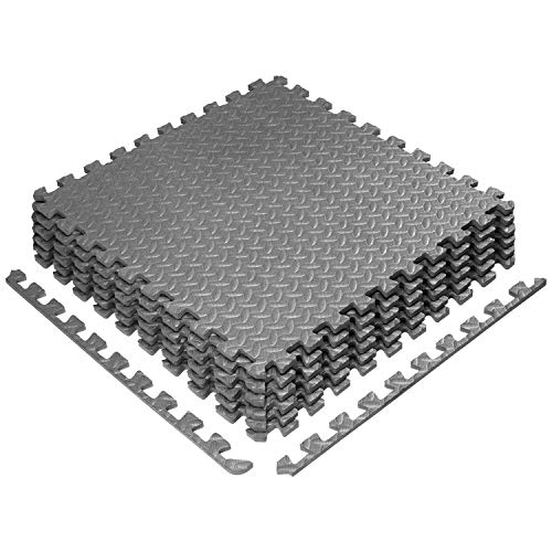 Photo 1 of Yes4All Exercise Mat with EVA Foam Interlocking Tiles for Home Gym Protecting Floor - Cover 24