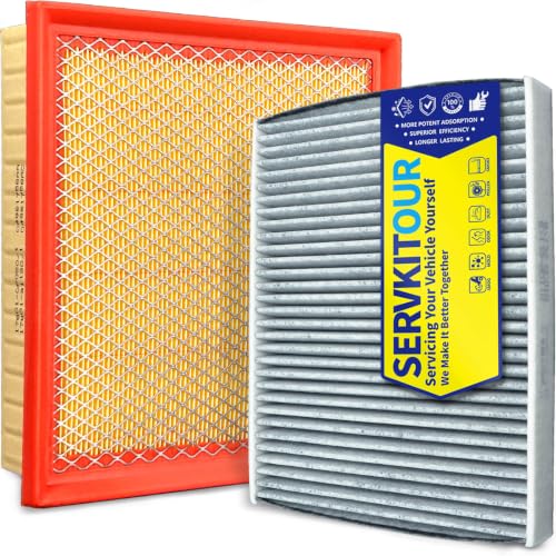 SERVKITOUR Engine Cabin Air Filter Set for Tacoma (2024-2026) 2.4L