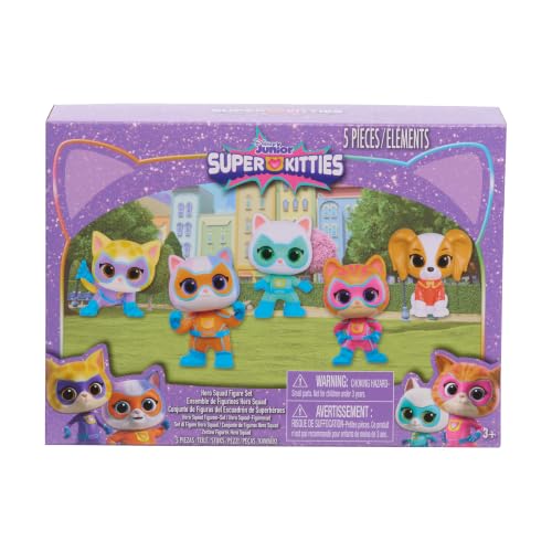 Just Play SuperKitties Hero Squad Figure Set