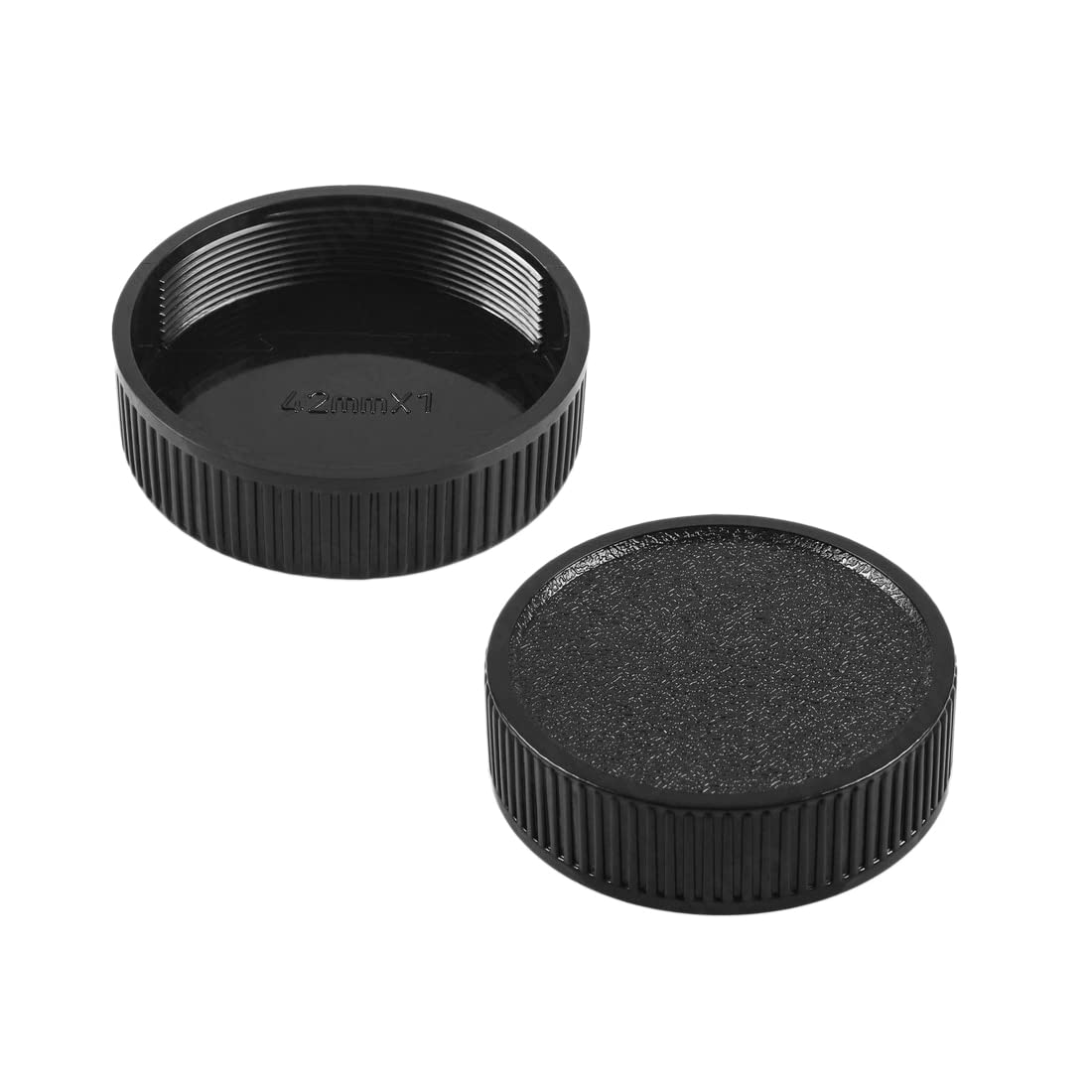 TAPPO 3 TAPPI POSTERIORE COMPATIBILE PER OBIETTIVI A VITE M42 M 42 REAR CAP