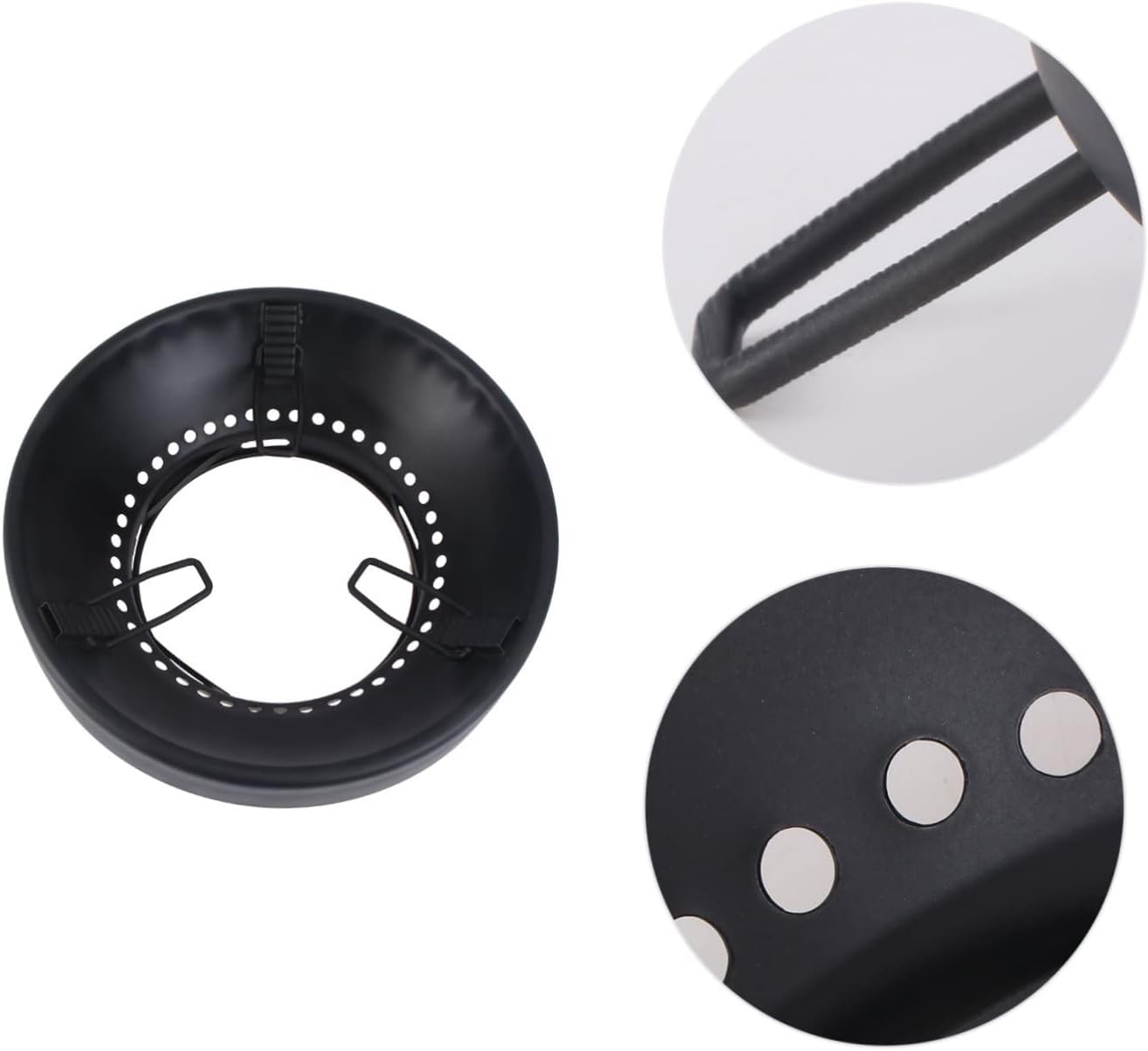 IMIKEYA Pot Holder Ring for Gas Stove Windproof Stove Cover Energy-Saving Flame Tamer