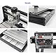 RATTMMOTOR CNC Fräsmaschine 3018-Pro Max,3 Achsen CNC Fräs-/Graviermaschine GRBL Steuerung 420x350x270mm,ER11 für PVC PCB Holzschnitzen DIY Engraver