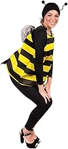 Kangaroo Bumble Bee Costume for Adults & Kids, Halloween Honey Bee Costume for Women