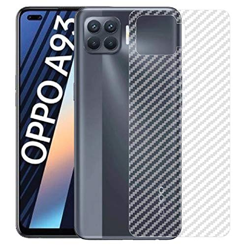 Image of Compatible with Oppo A93 Back Screen Protective Film Carbon Fiber Skin Transparent Screen Guard Sticker