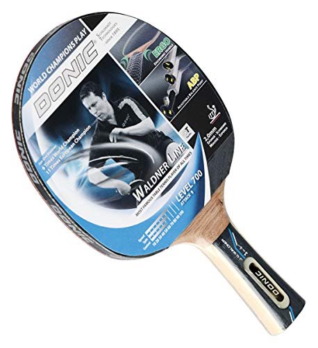 Donic-Schildkröt Waldner 700 Racchetta Tennis Tavolo con Tecnologia Abp & Impugnatura Ergo, Multicolore