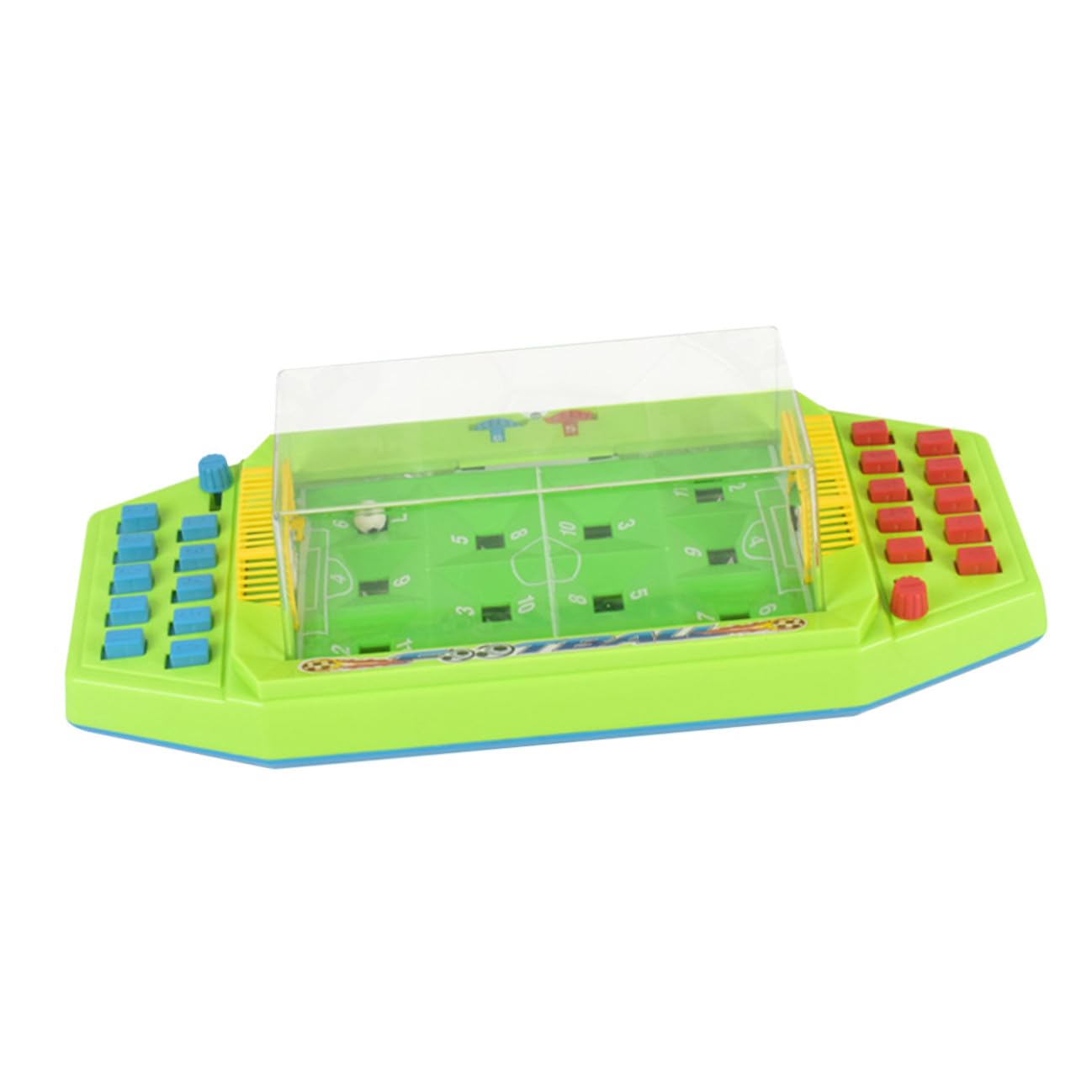 Mini Giocattolo da Calcio Balilla da Tavolo per Ragazzo Ragazza, Gioco Interattivo in Plastica Durevole, Dimensioni Compatte per Feste e Compleanni, Gioco Educativo