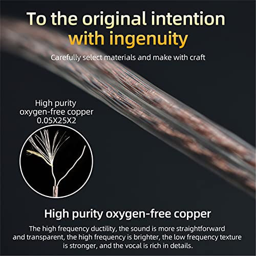 Yinyoo In Ear Monitor Headphones, Kz Es4 In Ear Earphones High Fidelity Noise Cancelling Earbuds Wired Over Ear Stereo Bass Earphones 1Dd+1Ba Dual Drivers Hybrid Hifi Dj Monitor Headsets(Blue Nomic) #TOP5