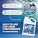 1 Gallon 4X Blue Pond Dye - Treats Like 4 Gallons & Covers 4 Acres, Concentrated Pond Dye Blue, Liquid Pond Shade & Blue Dye for Ponds and Lakes, Provides Natural Blue Color, Safe for Fish & Wildlife