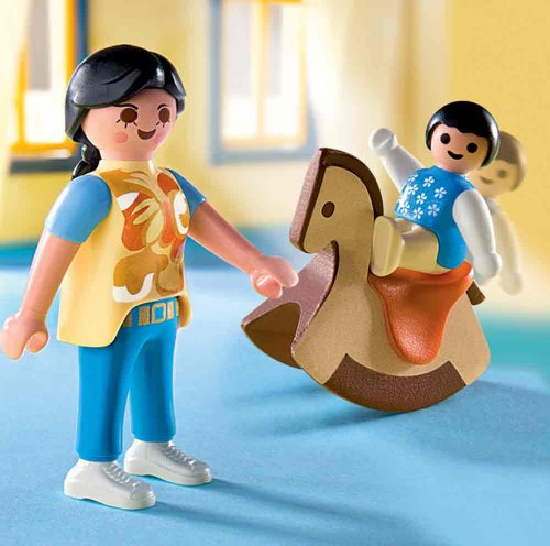 Playmobil 626636 - Familia Niño Caballito Y Mamá