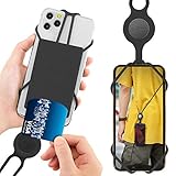 【Hochwertig Hautfreundlich】Hergestellt aus leichtgewichtigen Silikon, angenehm auf der Haut, bietet perfekten Tragekomfort. Gilt es als ein Handy Lanyard, auch als Schlüsselband, mit Bone-Lanyard-Serie perfekt zusammensetzt wird