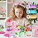 JMMICO DIY Art Flower Toys, 278PCS Arts and Crafts Kit for Kids 4-6-8-12, for Girls 4 5 6 7 8 9 10 Years Old, Kids Stocking Stuffers, for Grandkids Ages 4 5 6 7 8 9 10
