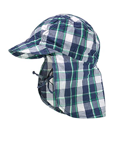 MaxiMo Mütze, Schild, Nackenschutz, Bindeband