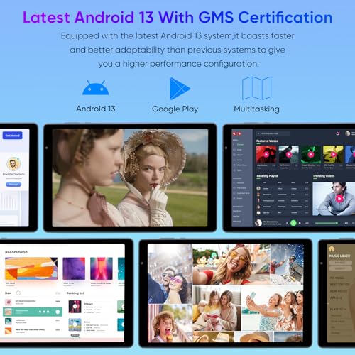 Weelikeit Tablet Android 13 10 pollici, 6GB RAM da...