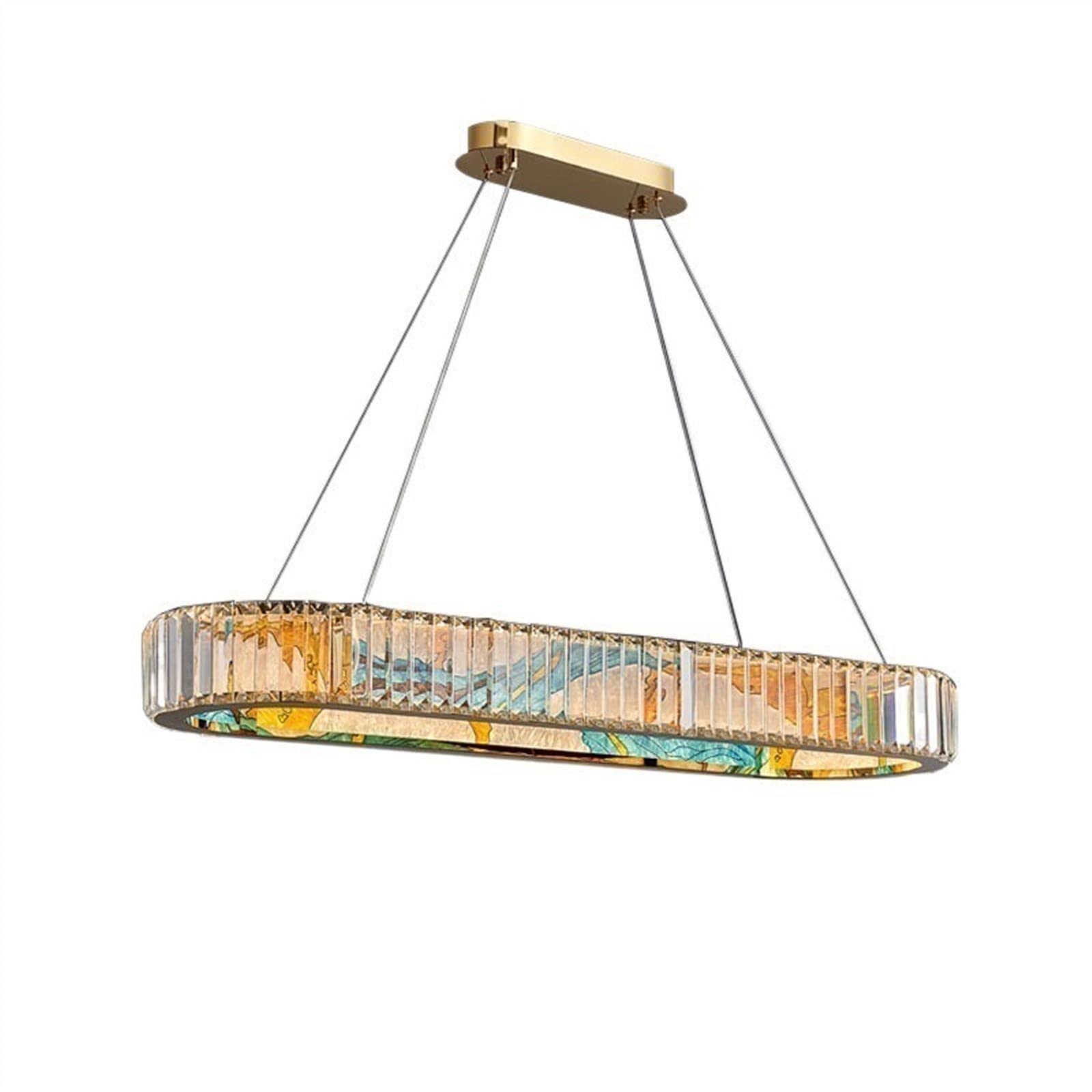 Kp6xlf3gt One Color Hallway Pendant Lights Light Luxury Enamel Colored Glass Pendant Lamp Restaurant Cafe Bar Decoration Indoor Lighting Fixtures