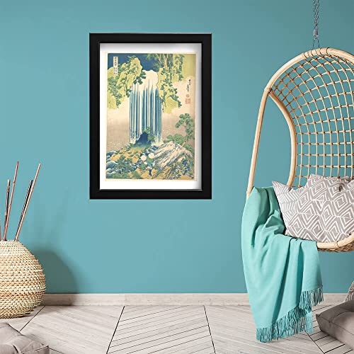Cascade Yoro Hokusai affiche extra large mat sans cadre décoration - 6