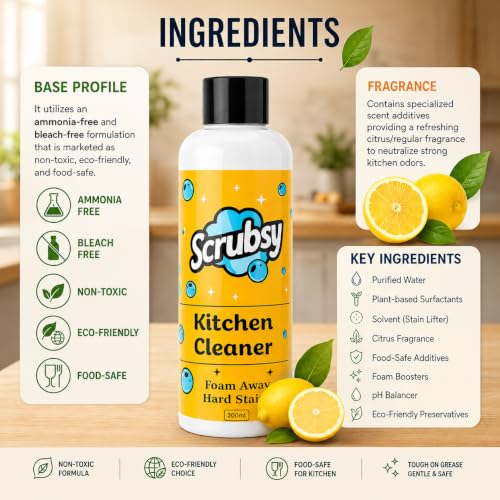 Generic Kitchen Cleaning Spray - All Purpose Grease Cleaner - Image 5