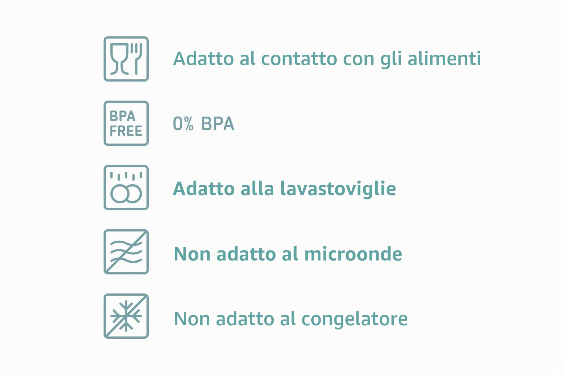 Mepal - Set di 4 pezzi - Contenitori Plastica per Alimenti con Coperchio - Organizzatori da Cucina - Trasparente, Impilabili & Ermetici - 4 x 1000 ml - White